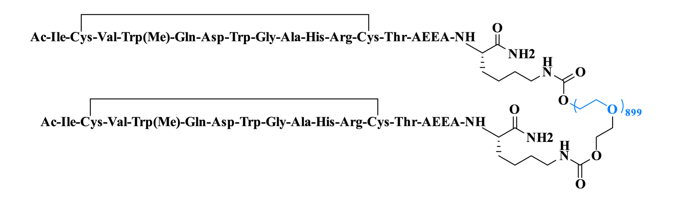 Figure 6. The structure of Pegcetacoplan.