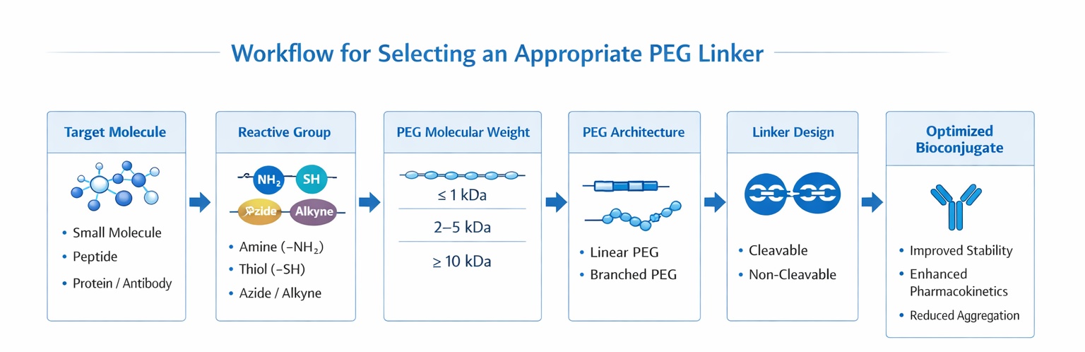 Workflow for Selecting an Appropriate PEG Linker
